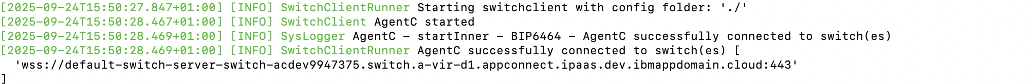 command line output
